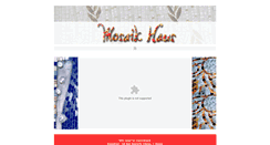 Desktop Screenshot of mosaik-haus.de